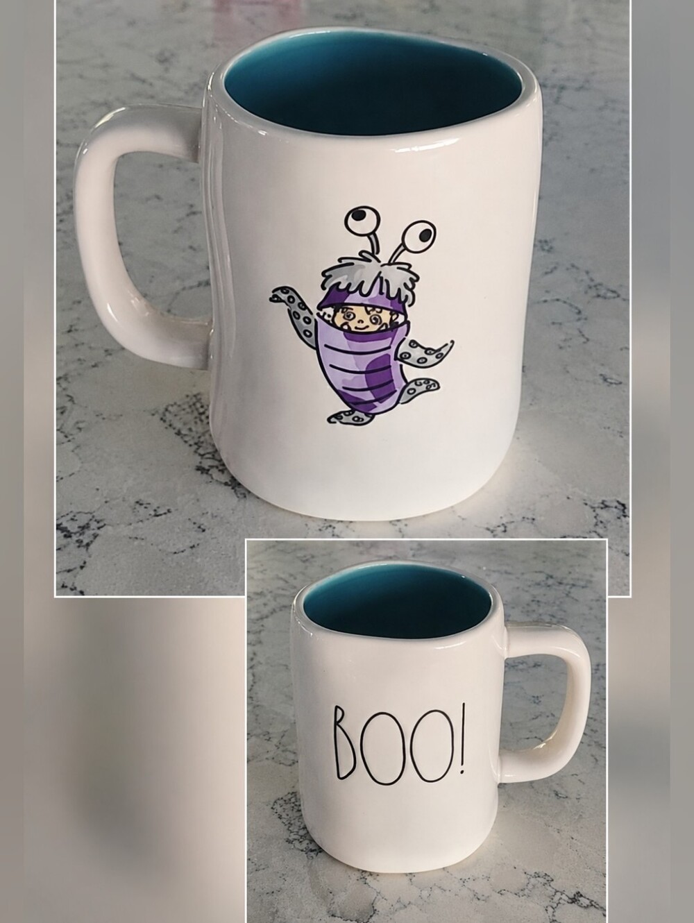 Rae Dunn x Disney Pixar Monsters Inc Boo Cup Mug Wabi-sabi Coffee Tea